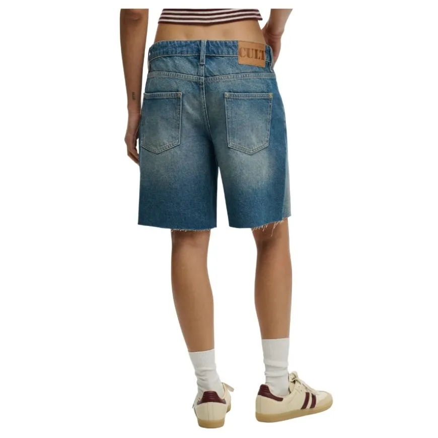 Pantalones bermudas Superdry Mid Rise Baggy Short