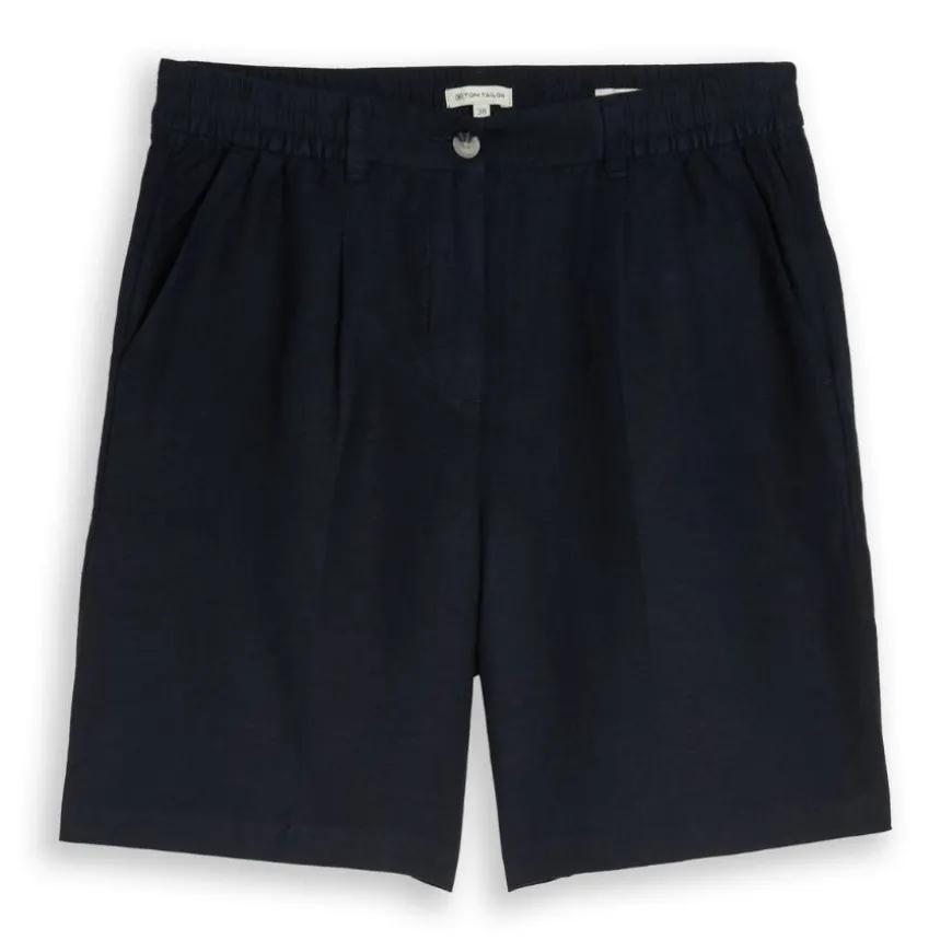 Pantalones bermudas Tom tailor Bermuda Linen Pants