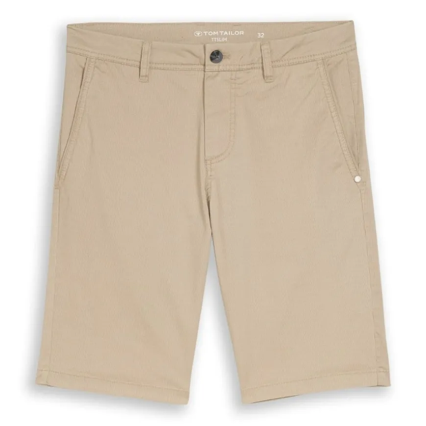 Pantalones bermudas Tom tailor Slim Printed Chino Shorts