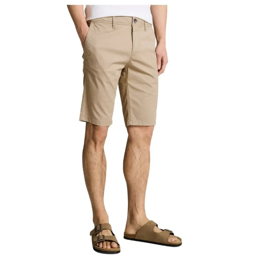 Pantalones bermudas Tom tailor Slim Printed Chino Shorts