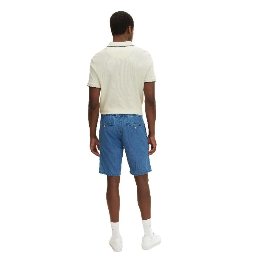 Pantalones bermudas Tom tailor Short vaquero de hombre con cintura ajustable con