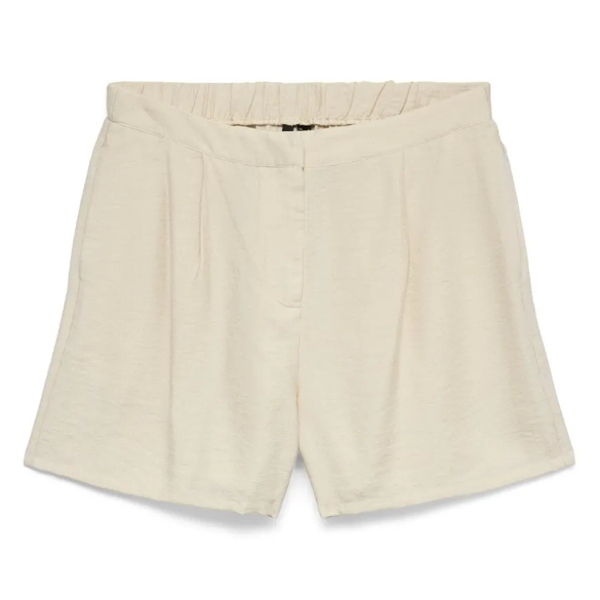 Pantalones bermudas Vero moda Vmathena Hw Pleat Shorts Wvn