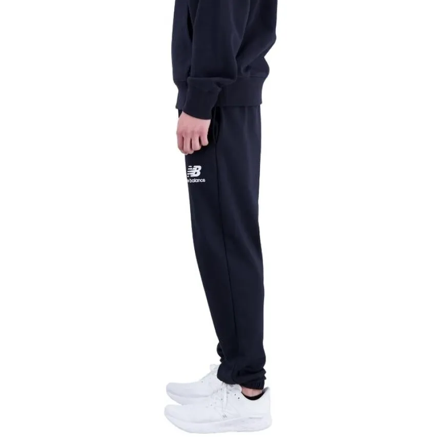 Pantalones chándal New balance Essentials Stacked Logo French Terry Sweatpant