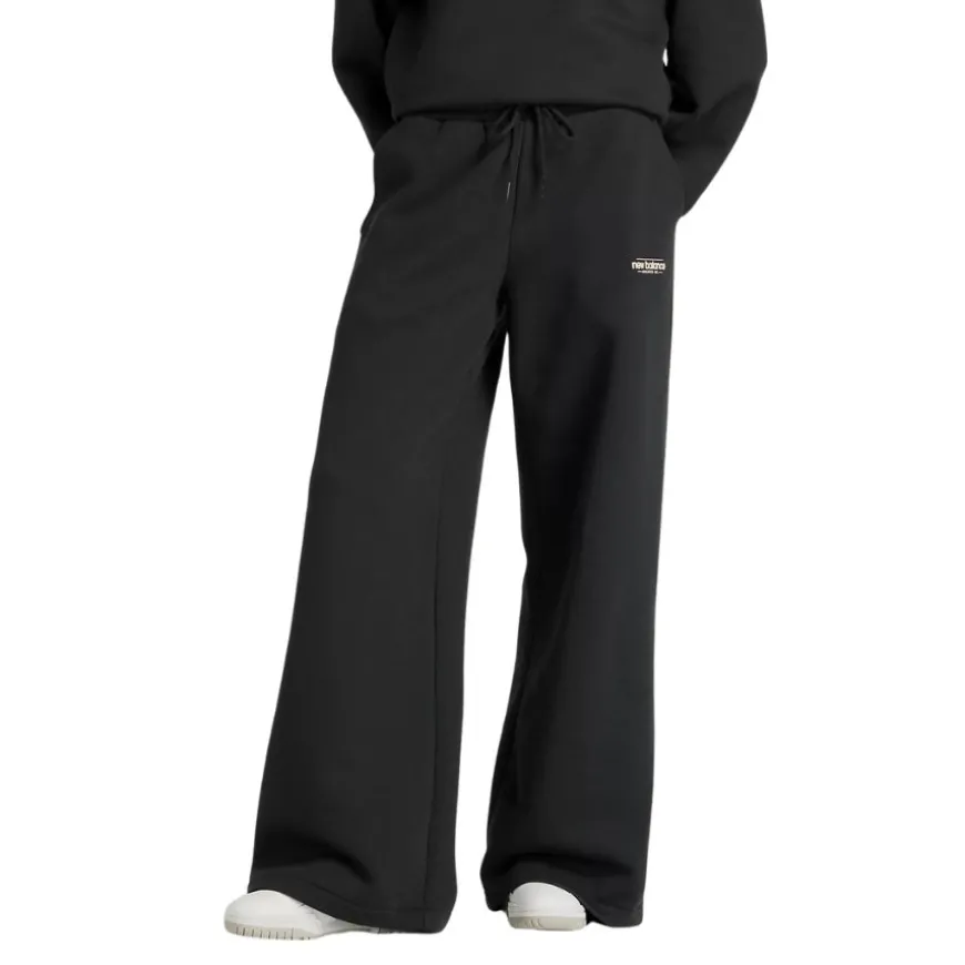Pantalones chándal New balance Reimagined Fleece Wide Leg Pant