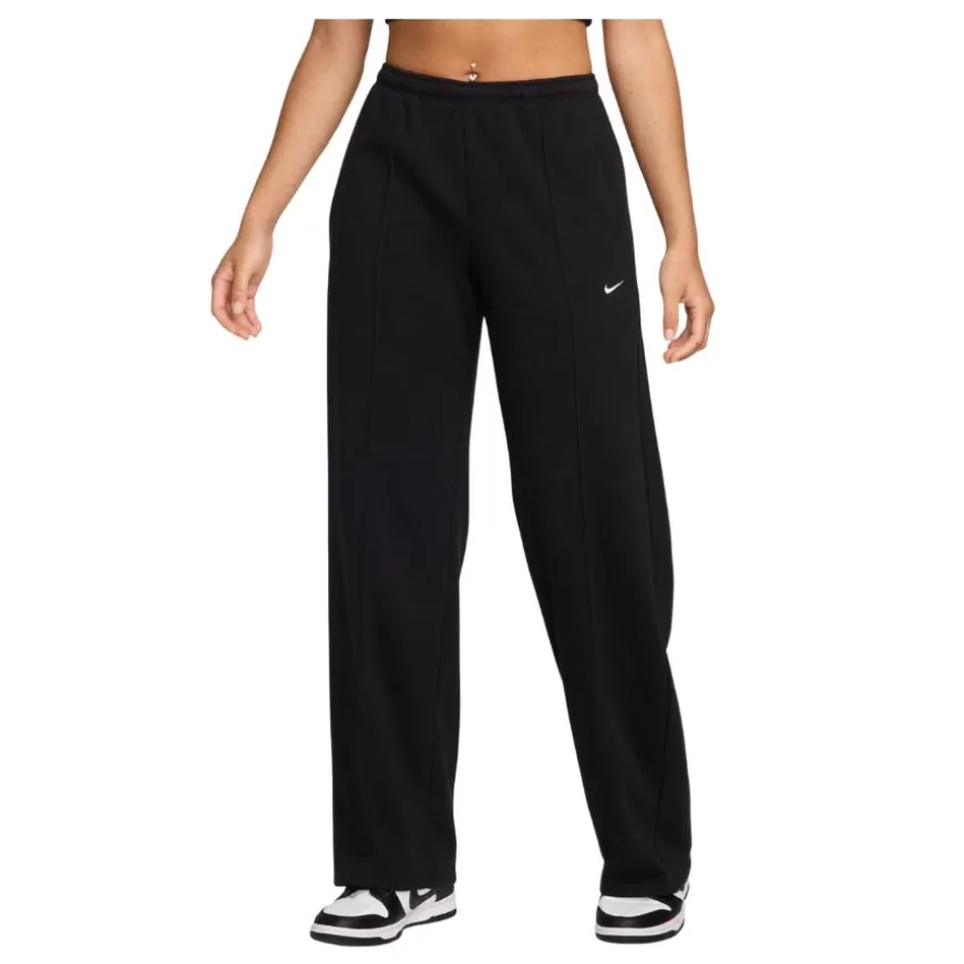 Pantalones chándal Nike W Nsw Nk Chll Ft Mr Oh Swtpnt