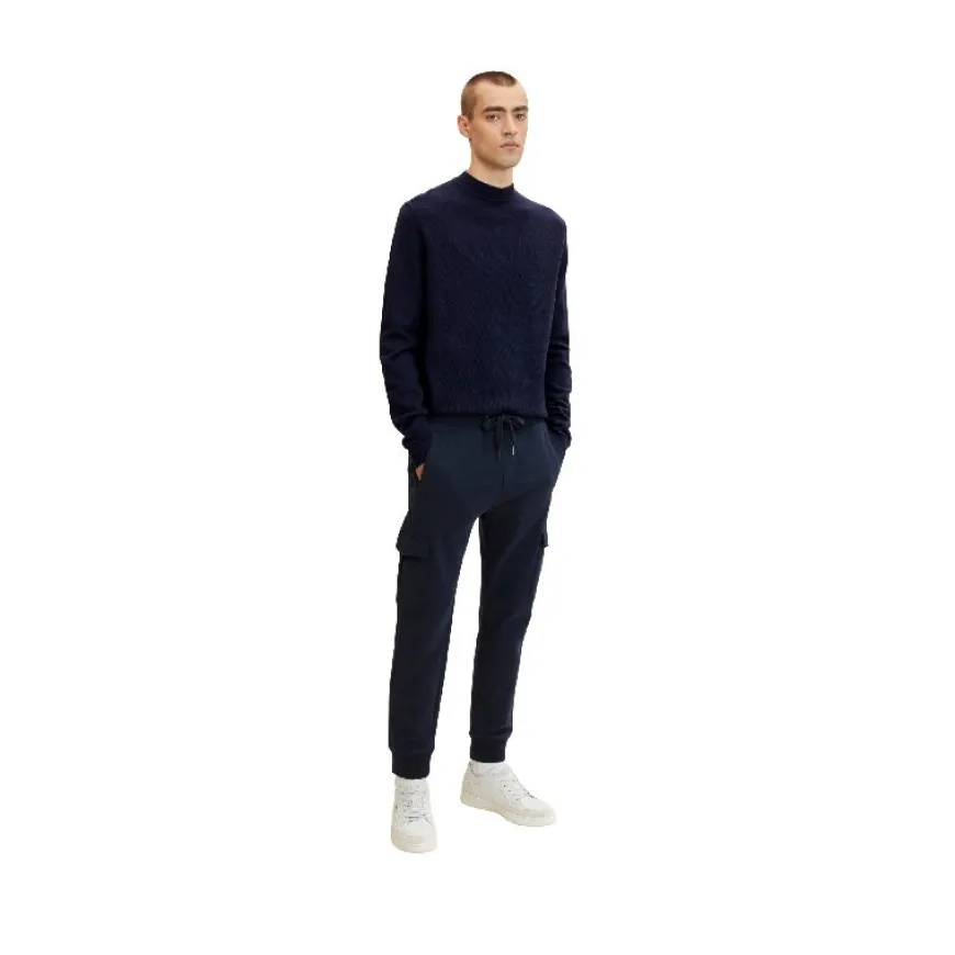 Pantalones chándal Tom tailor cargo sweatpants, Sky Captain Blue, L