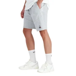Pantalones cortos Le coq sportif ESS Short Regular N°1 M gris chiné clair