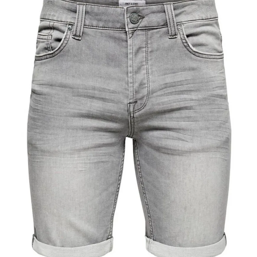 Pantalones cortos Only & sons Onsply Life Reg Gr Jog Sho Pk 8583 Noos