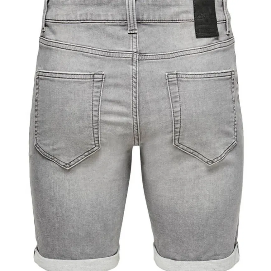 Pantalones cortos Only & sons Onsply Life Reg Gr Jog Sho Pk 8583 Noos