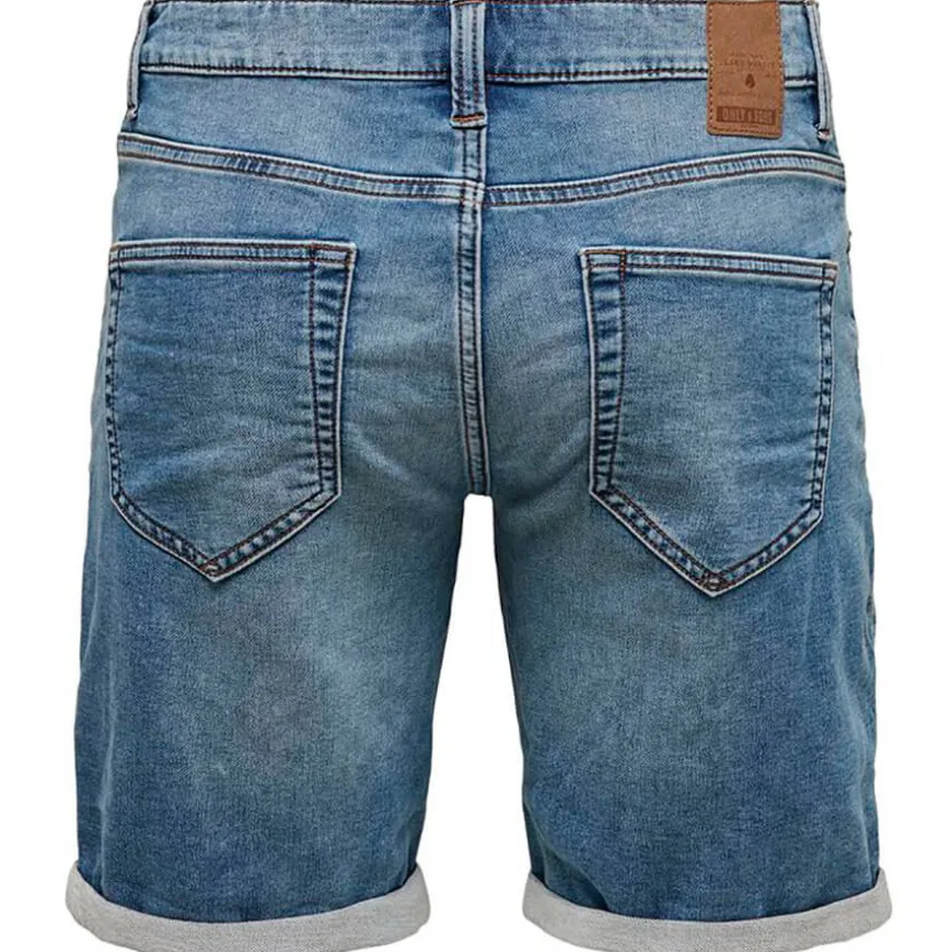 Pantalones cortos Only & sons Onsply Life Jog Blue Shorts Pk 8584 Noos