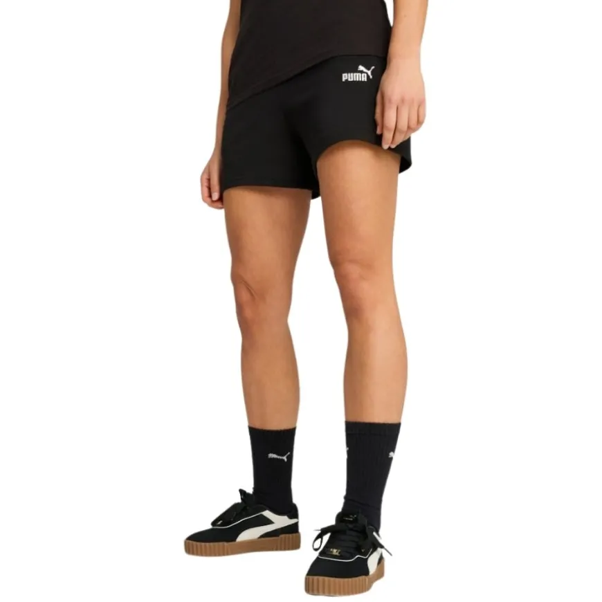 Pantalones cortos Puma Ess Small No. 1 Logo 5 High-Waist Shorts Tr