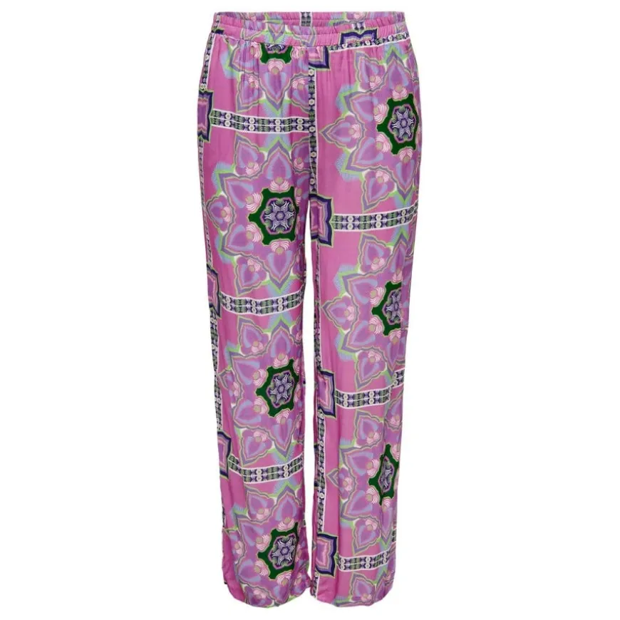 Pantalones largos Carmakoma Carkendra Life Wide Ankle Pants Aop
