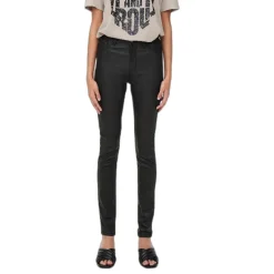 Pantalones largos Jdy Jdynewthunder Coated High Skn Pnt Noos