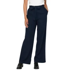 Pantalones largos Jdy Jdysay Mw Linen Belt Pant Wvn Noos