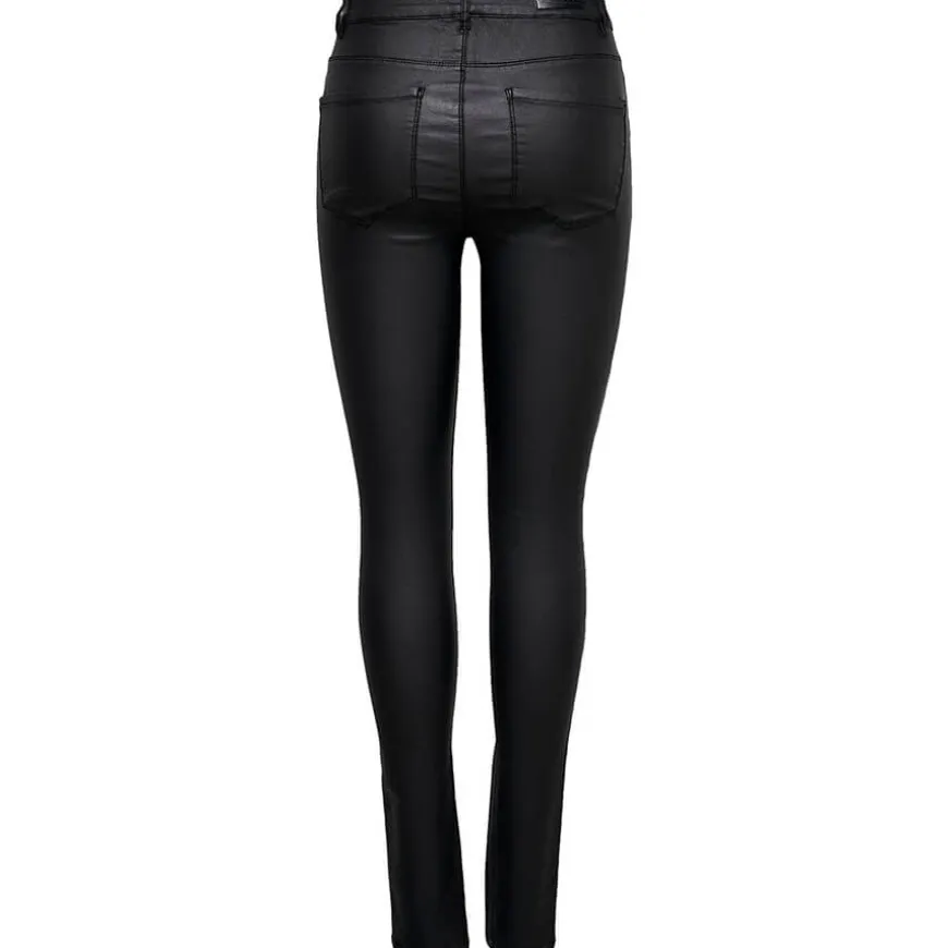 Pantalones largos Only Onlanne K Mid Waist Coated Jeans Noos