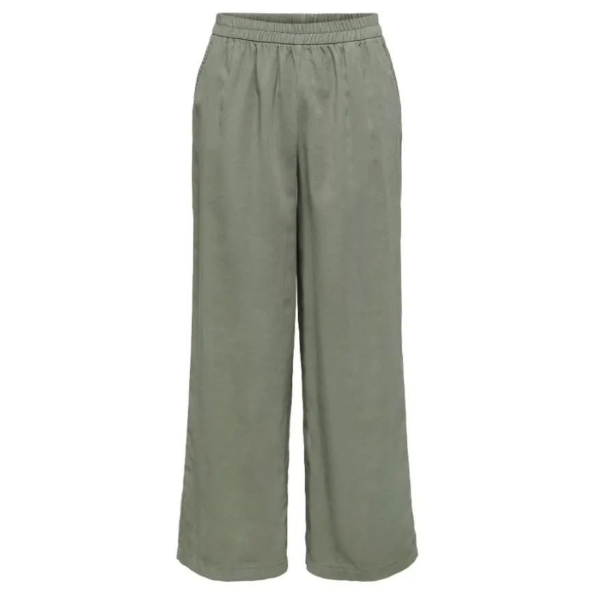 Pantalones largos Only Onlaris Life Hw Pull-Up Pant Wvn Noos