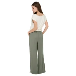 Pantalones largos Only Onlaris Life Hw Pull-Up Pant Wvn Noos