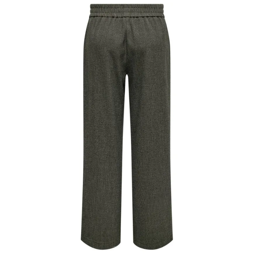 Pantalones largos Only Onldell Mw Wide Pull-Up Pant Tlr Noos