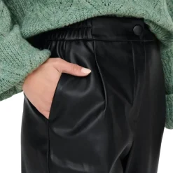Pantalones largos Only Onlmynte Faux Leather Pants Cs Otw