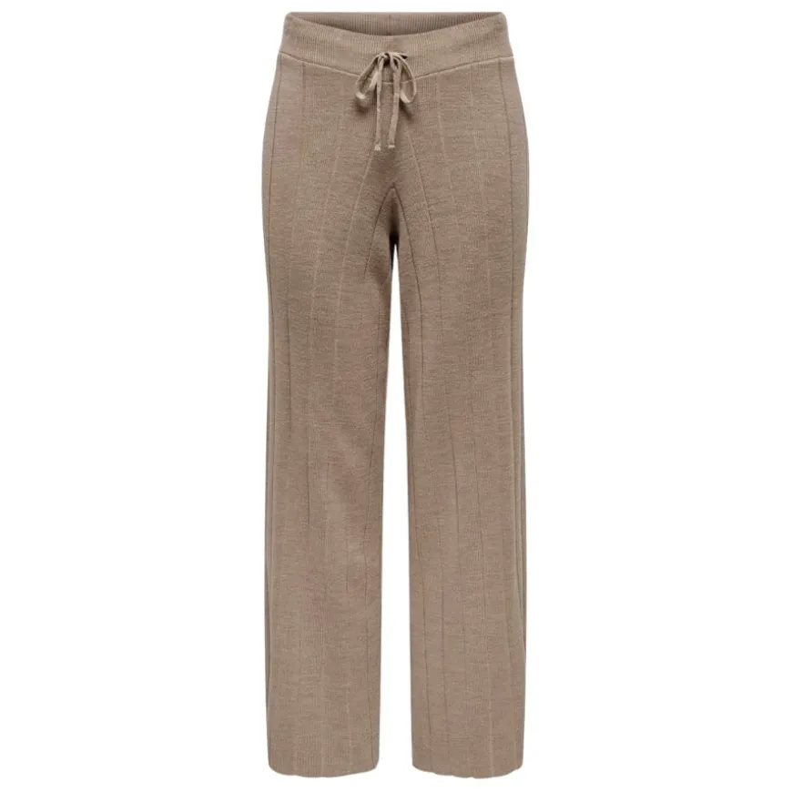 Pantalones largos Only Onltess Mw Pant Knt