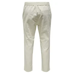 Pantalones largos Only & sons Onslinus Crop 0007 Cot Lin Pnt Noos