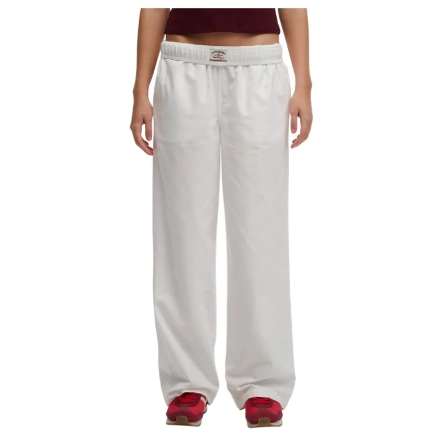 Pantalones largos Superdry Cotton Elastic Trouser