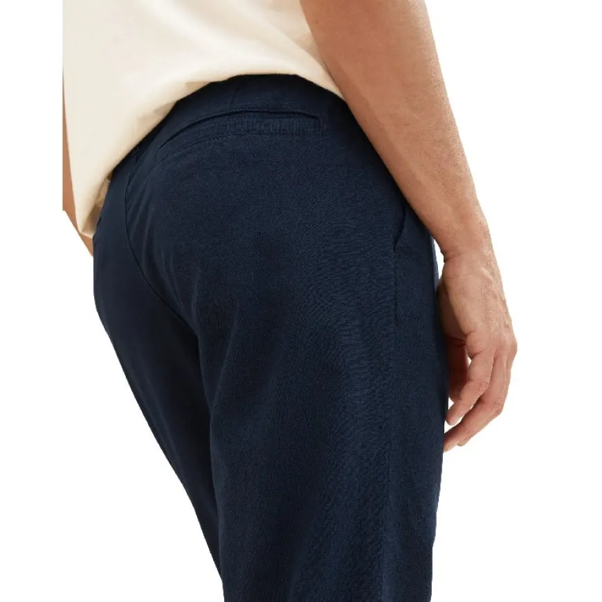 Pantalones largos Tom tailor Regular Cotton Linen Chino