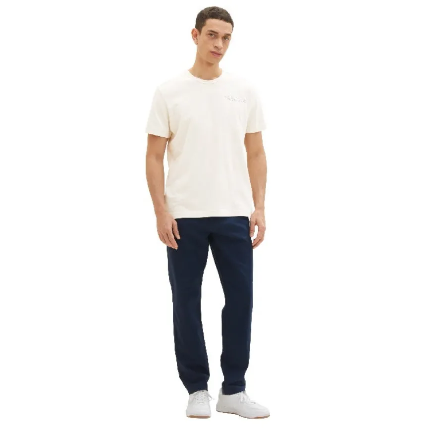Pantalones largos Tom tailor Regular Cotton Linen Chino