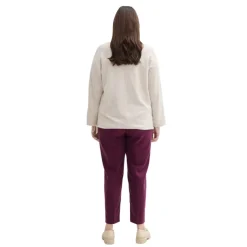 Pantalones largos Tom tailor Slim Leg Pants With Elastic Pants