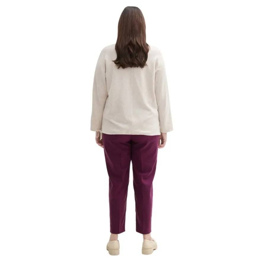 Pantalones largos Tom tailor Slim Leg Pants With Elastic Pants