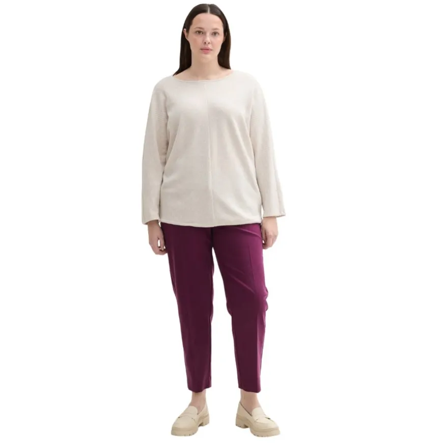 Pantalones largos Tom tailor Slim Leg Pants With Elastic Pants