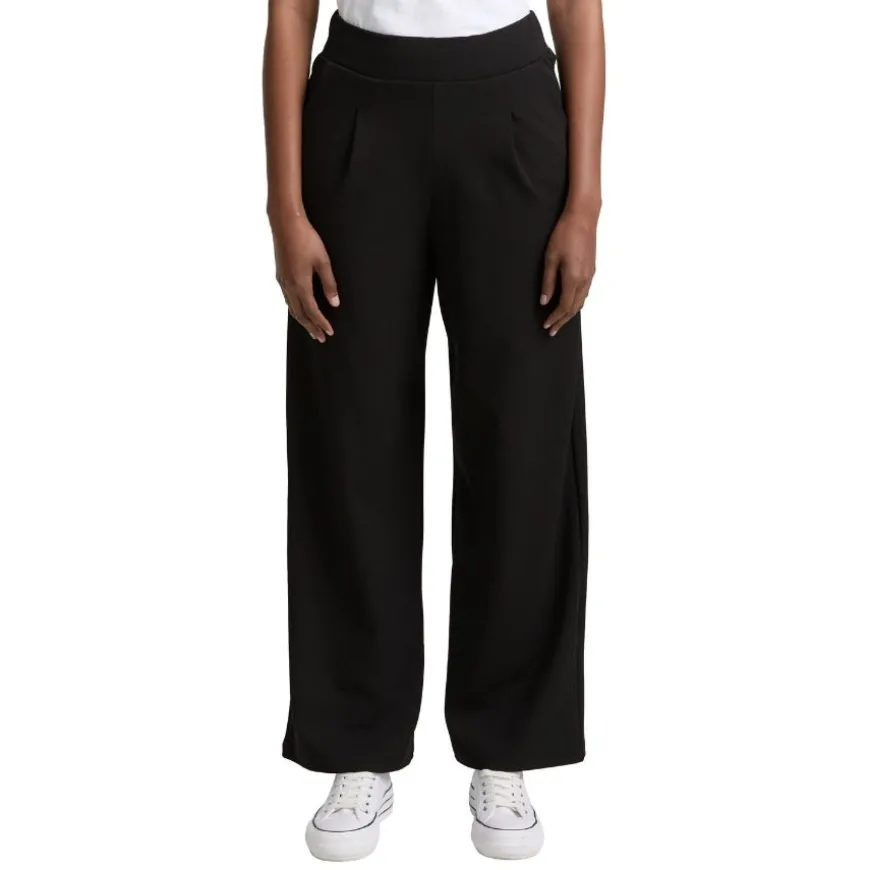 Pantalones largos Tom tailor Pleated Wide Leg Pants