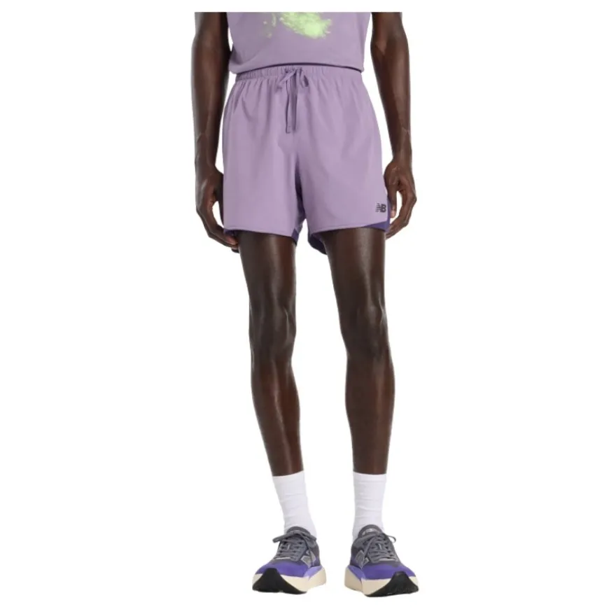 Pantalones New balance Athletics Run Short 5