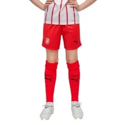 Pantalones oficiales fútbol Puma FC Girona 1ª Equipación JR 25/26