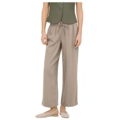 Pantalones piratas Only Onlgoa Mw Lin Bl Pull-Up Culotte Cc Pnt
