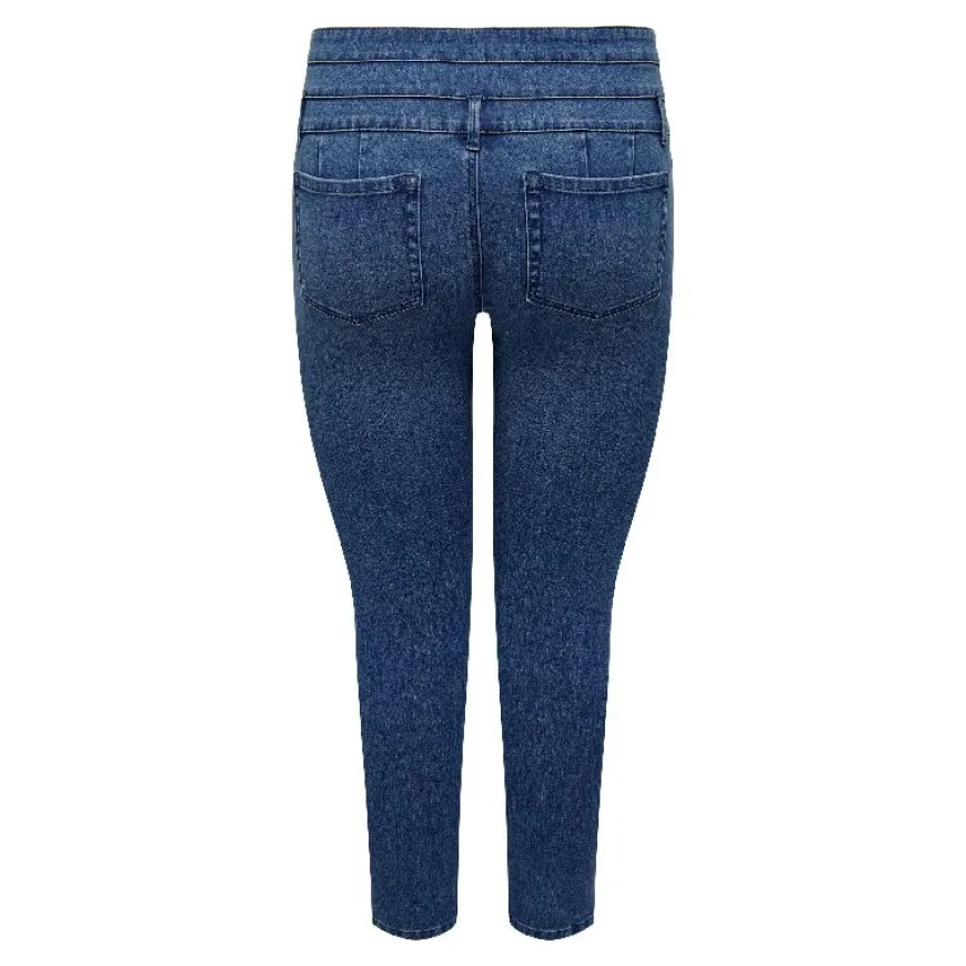 Pantalones tejanos Carmakoma Caraugusta Hw Sk Ank Corsage Pimbox