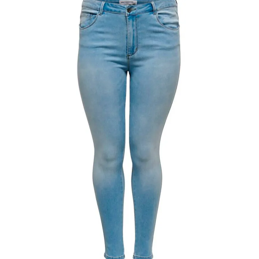 Pantalones tejanos Carmakoma Caraugusta Hw Sk Jeans Bj13333 Lbd Noos