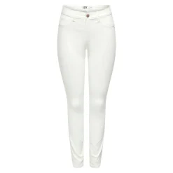 Pantalones tejanos Jdy Jdytulga High Skinny White Dnm Noos