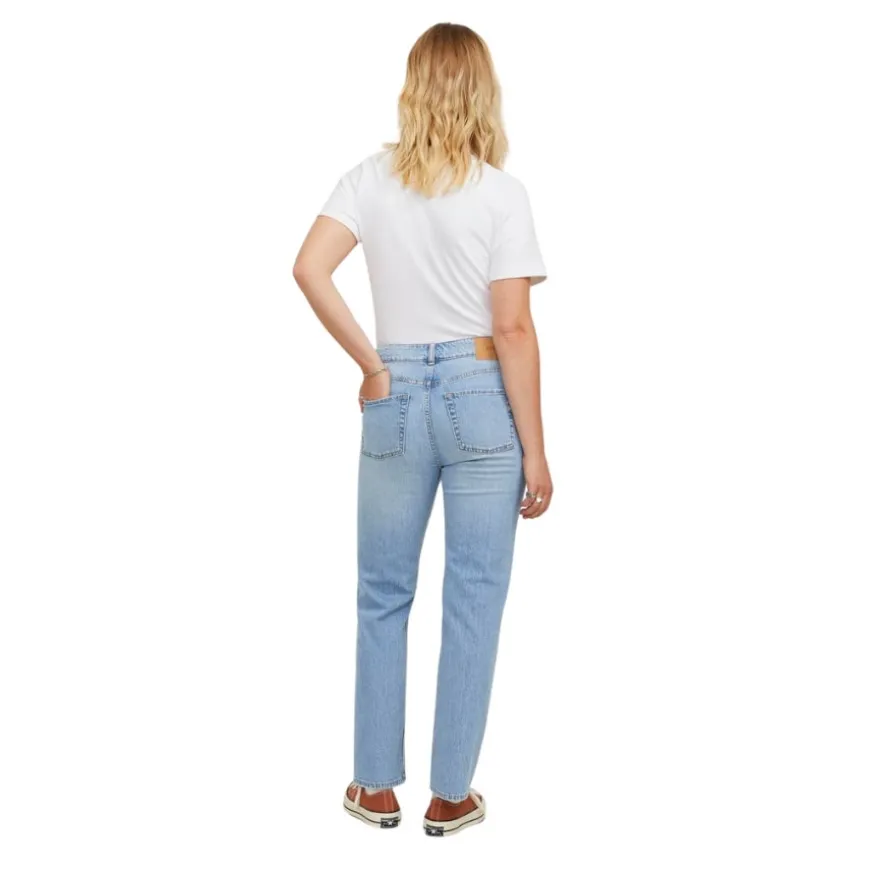 Pantalones tejanos Jjxx Jxnice Sl-Straight Ank Mw C8074 Dnm Noos
