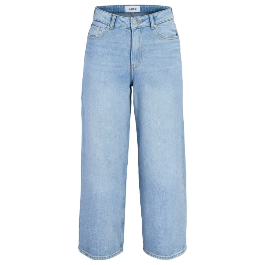 Pantalones tejanos Jjxx Jxsantiago Wide Crop R324 Dnm Ln