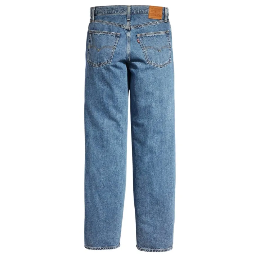 Pantalones tejanos Levis Baggy Dad Med Indigo - Flat Finish