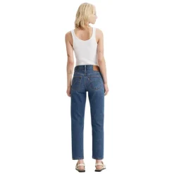 Pantalones tejanos Levis 501® Crop Lightweight Med Indigo - Worn In