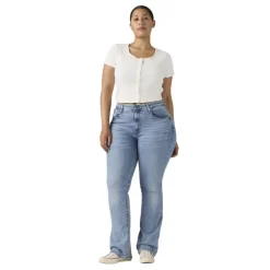 Pantalones tejanos Levis 725 High Rise Bootcut Blue Wav