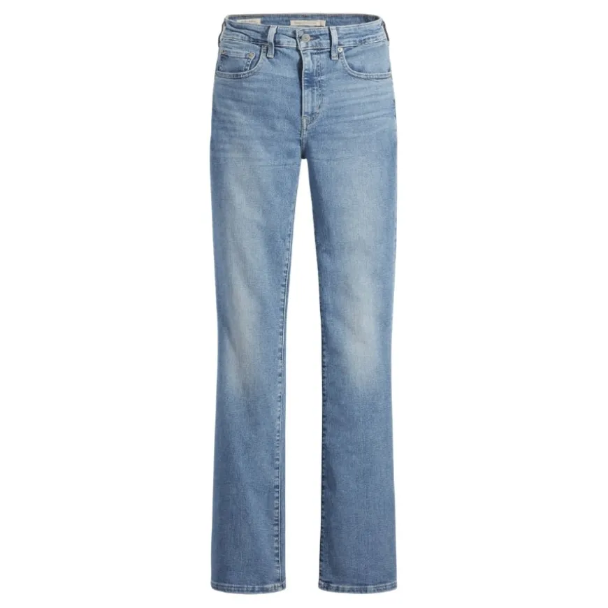 Pantalones tejanos Levis 725 High Rise Bootcut Blue Wav