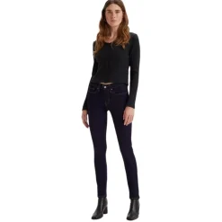 Pantalones tejanos Levis 311 Shaping Skinny Dark Indigo - Flat Finish