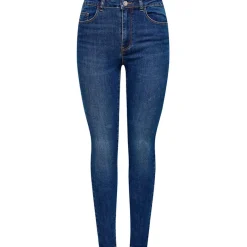 Pantalones tejanos Only Onlana Life Mid Skinny Dnm Noos
