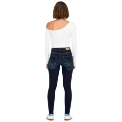 Pantalones tejanos Only Onlblush Mid Sk Ankle Rw Dnm Dot245 Noos