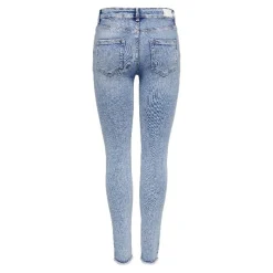 Pantalones tejanos Only Onlblush Mid Sk Ank Raw Dnm Rea194 Noos