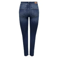 Pantalones tejanos Only Onlblush Mid Sk Ank Raw Dnm Rea194 Noos