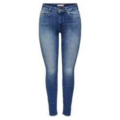Pantalones tejanos Only Onlblush Mid Sk Ank Rw Dnm Rea1319 Noos